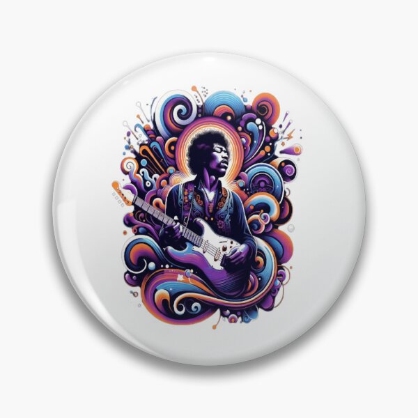 Item preview, Psychedelic Strings - Hendrix Inspired Abstract Classic designed and sold by DaryMura5.