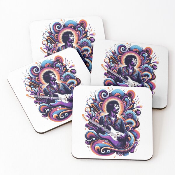 Item preview, Psychedelic Strings - Hendrix Inspired Abstract Classic designed and sold by DaryMura5.
