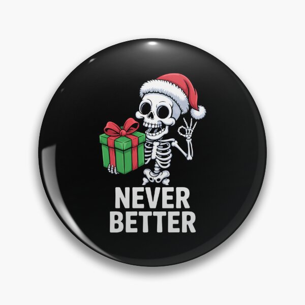 Item preview, Christmas Skeleton Funny Xmas Positive designed and sold by DoorwayThreads.