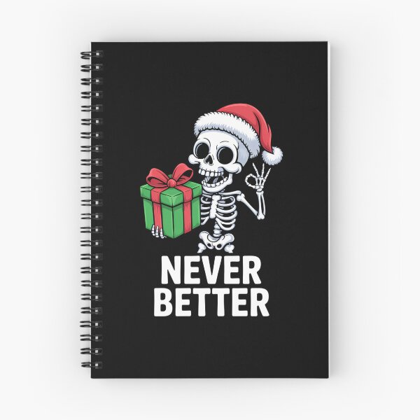 Item preview, Christmas Skeleton Funny Xmas Positive designed and sold by DoorwayThreads.