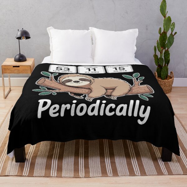Item preview, Funny Science Sloth Nap Periodically Sloths Lovers designed and sold by Formatage.