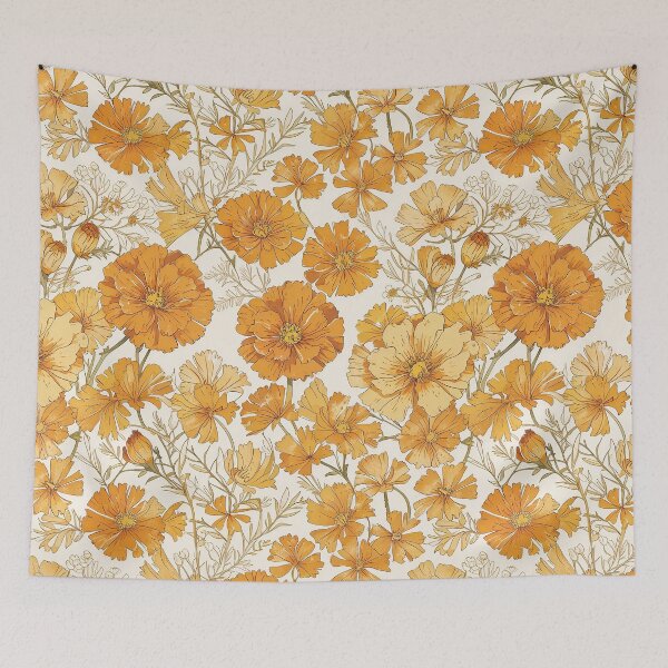 Item preview, Marigold Flower designed and sold by CoolPixels.