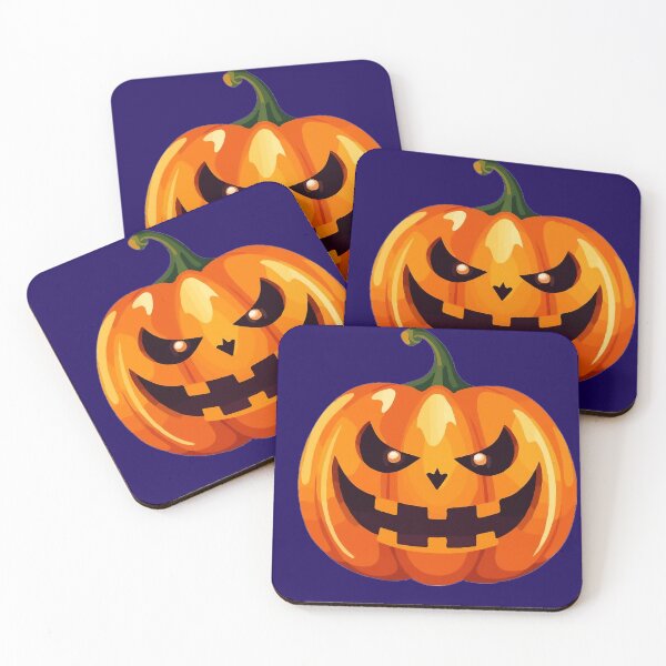 Item preview, Evil Grin Jack-O’-Lantern | Scary Halloween Pumpkin Face designed and sold by Apexwear .