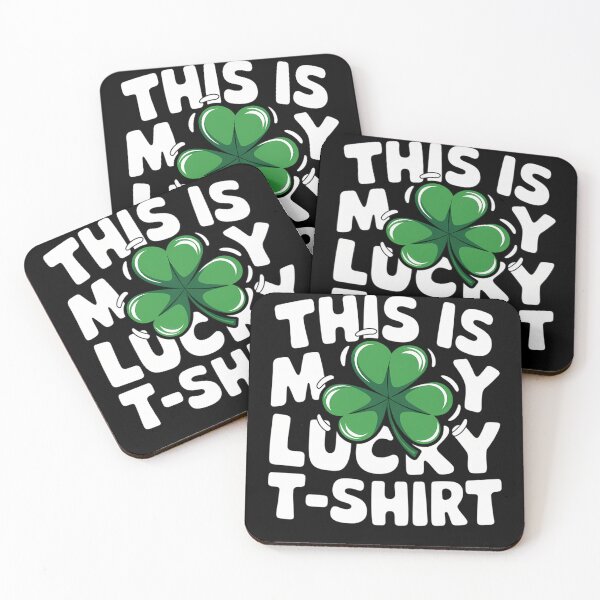 Item preview, Funny St. Patrick's Day THIS IS MY LUCKY  designed and sold by Formatage.