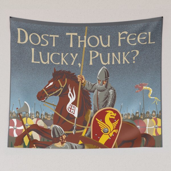 Item preview, Dost Thou Feel Lucky, Punk? designed and sold by wonder-webb.