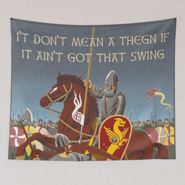 Item preview, It Don't Mean a Thegn... designed and sold by wonder-webb.