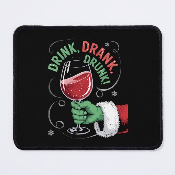 Item preview, Funny Christmas Drink xmas holiday Wine designed and sold by DoorwayThreads.