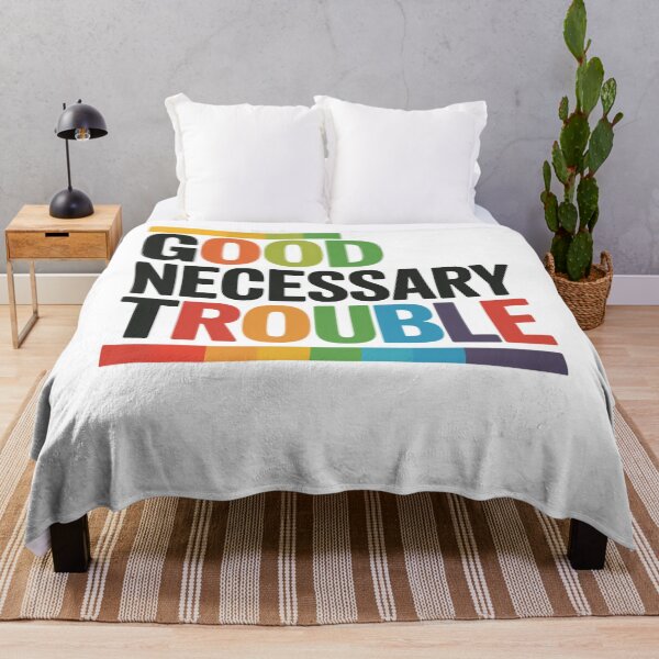 Item preview, Get in Good Necessary Trouble Rainbow Edition designed and sold by Formatage.
