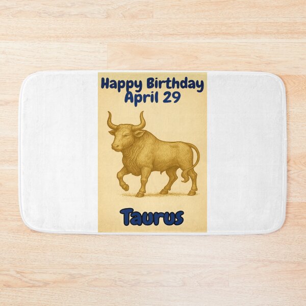 Item preview, Birthday Zodiac Sign – April 29 designed and sold by ariksworld.
