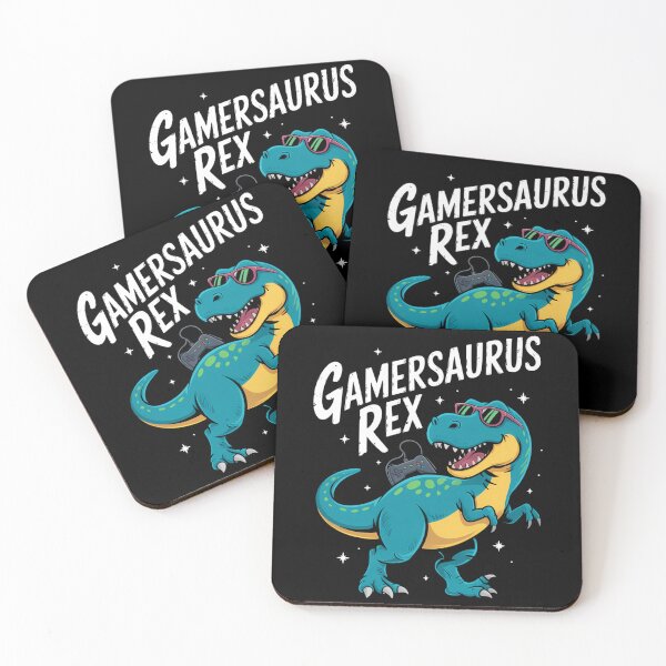 Item preview, Gamer Funny Gaming Trex Dinosaur designed and sold by DoorwayThreads.