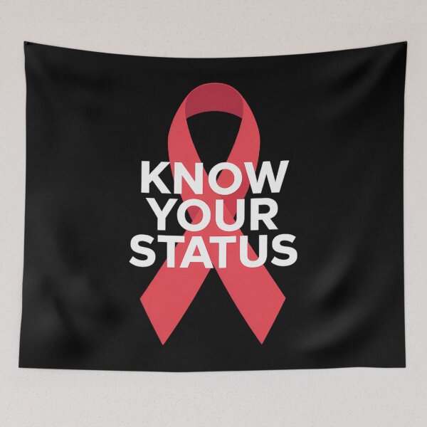 Item preview, Hiv Aids Awareness Support Red Ribbon For Women Men designed and sold by Formatage.