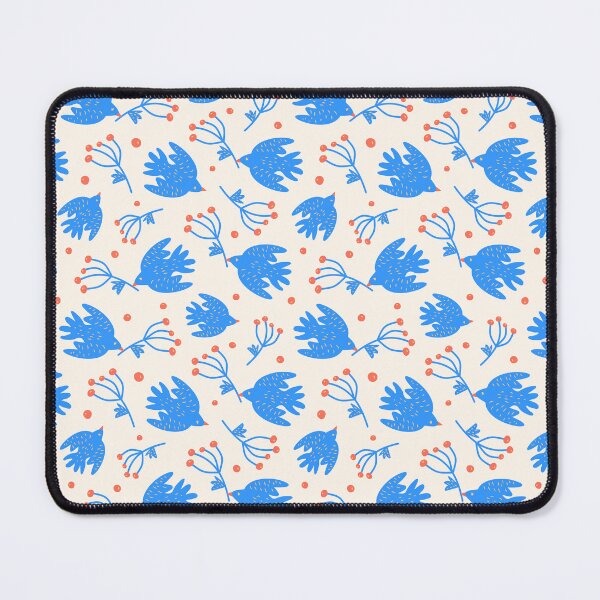 Item preview, Blue pigeon with a sprig of rowan designed and sold by IrinaAvdeeva.