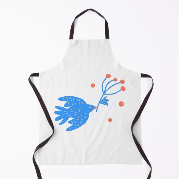 Item preview, Blue pigeon with a sprig of rowan designed and sold by IrinaAvdeeva.