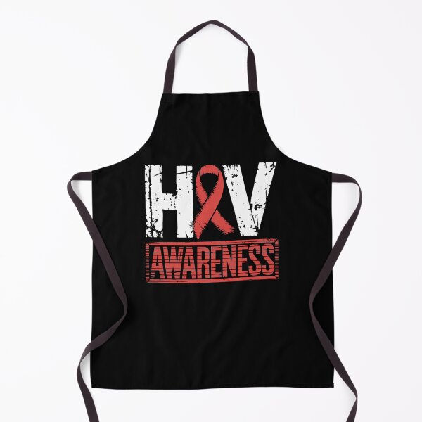 Item preview, HIV Awareness Red Ribbon Sexually Transmitted Infection AIDS designed and sold by Formatage.