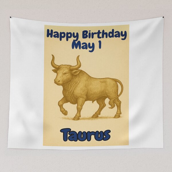 Item preview, Birthday Zodiac Sign – May 1 designed and sold by ariksworld.