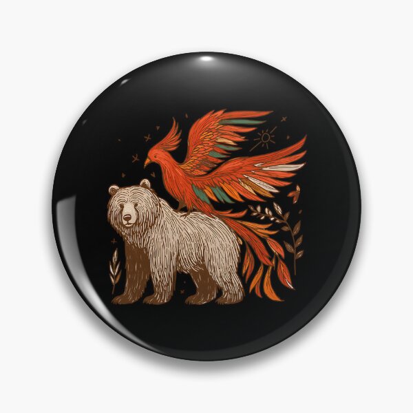 Item preview, Bear And Phoenix designed and sold by Pastiesstore61.