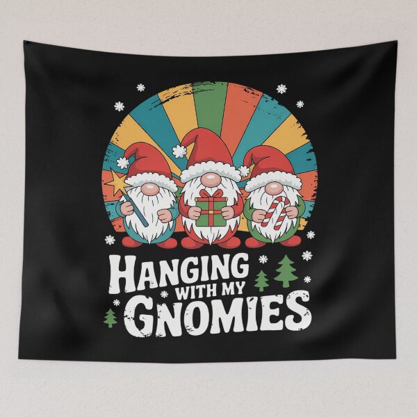 Artikelvorschau, Gnomies Familie Weihnachten Weihnachten entworfen und verkauft von DoorwayThreads.