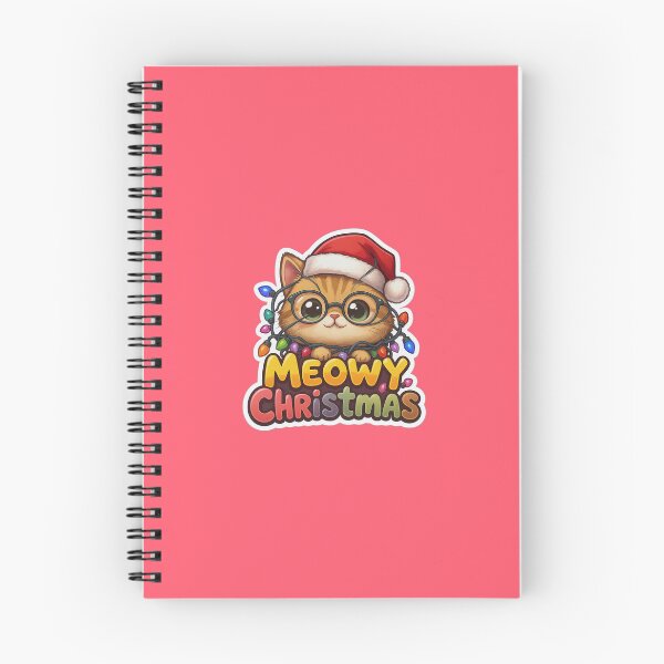 Item preview, Meowy Christmas – Cute Cat Holiday Design designed and sold by Artomera.