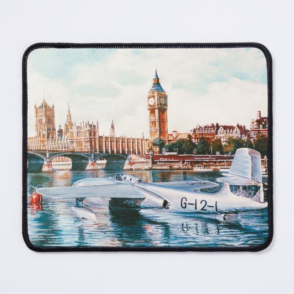 Item preview, Flying Boat on the Thames designed and sold by wonder-webb.