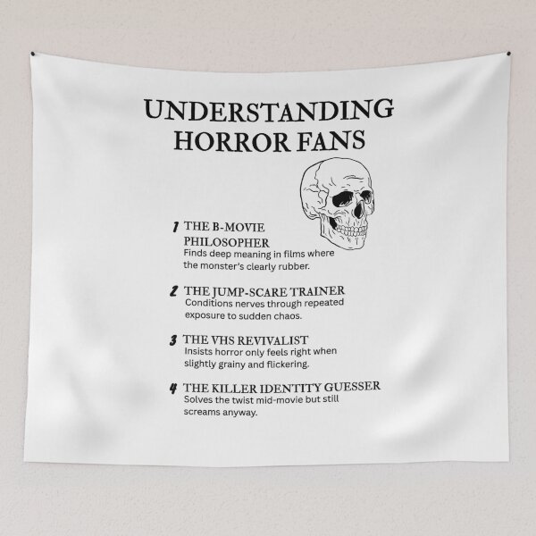 Item preview, Understanding Horror Fans – The Gore & Giggles Edition designed and sold by PsyFlow35.
