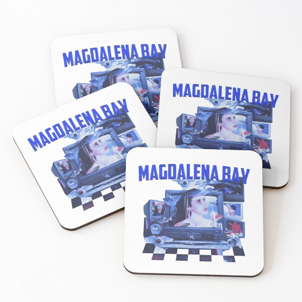 Item preview, Blue Typography Pop Duo Band designed and sold by nerdyygraphic.