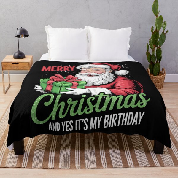 Item preview, Feliz Navidad Cumpleaños Bday Navidad designed and sold by DoorwayThreads.