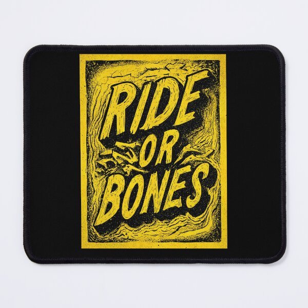 Item preview, RIDE OR BONES – Skeleton on Fixed Gear Bike | Urban Punk Cycling Art designed and sold by Absyntart.