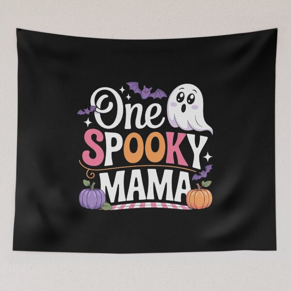 Item preview, One Spooky Mama Halloween Spooky Ghost  designed and sold by THagBlue.
