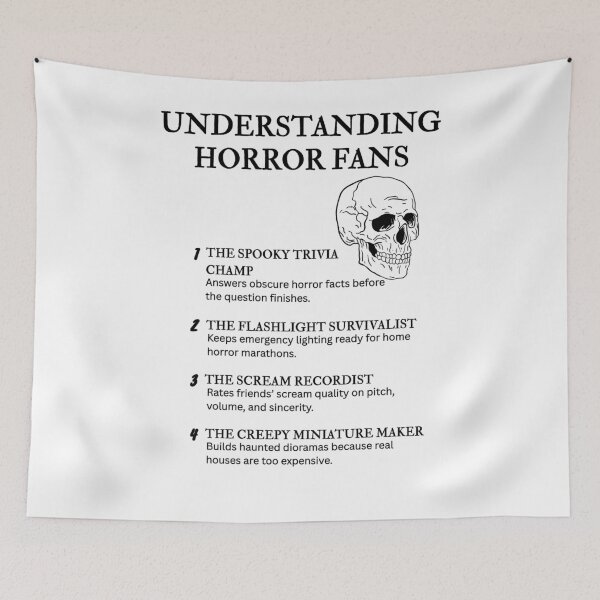 Item preview, Understanding Horror Fans – For Slasher Film Addicts designed and sold by PsyFlow35.