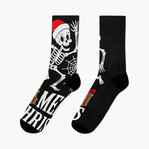 Item preview, Merry Christmas Dancing Cute Skeleton Funny Xmas designed and sold by WalshDrawnLaugh.