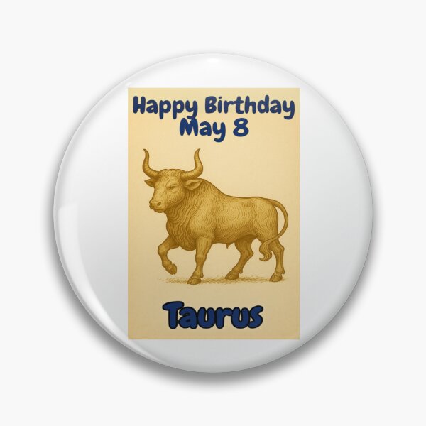 Item preview, Birthday Zodiac Sign – May 8 designed and sold by ariksworld.