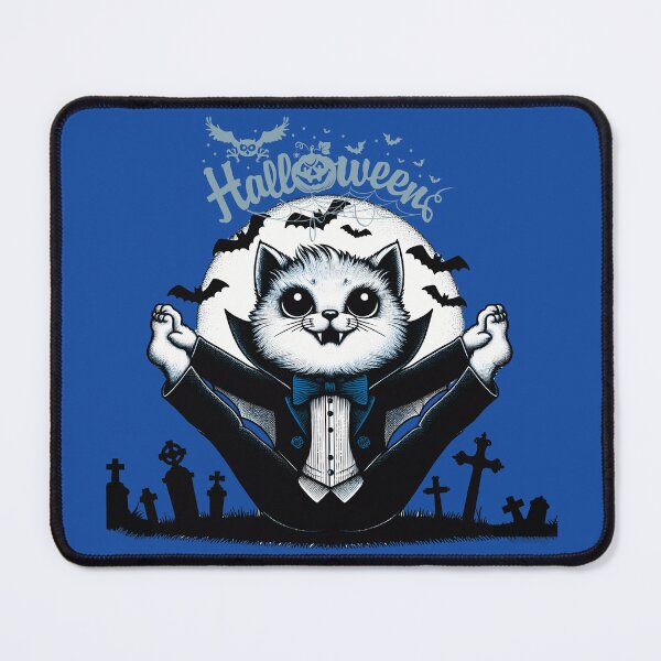 Item preview, Cat Halloween Yoga 3 025 designed and sold by HappyHavenStu.