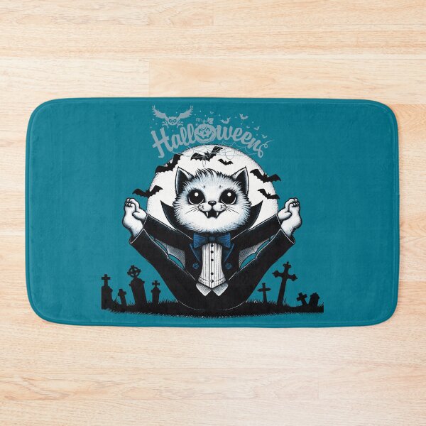 Item preview, Cat Halloween Yoga 3 025 designed and sold by HappyHavenStu.
