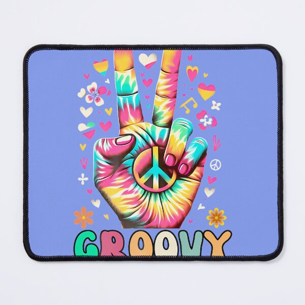Item preview, Groovy Peace Sign Tie Dye Retro Hippie Love Vibe By Merch, Limited Edition, Perfect Gift For You An designed and sold by SarahTPYDesigs.