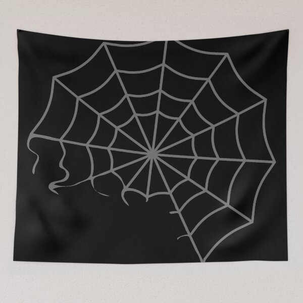 Item preview, Spider web round gray torn. Series designed and sold by ZorianArt.