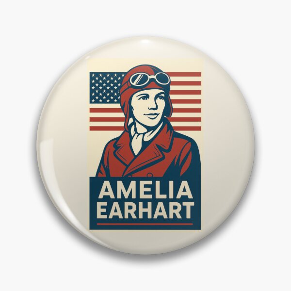 Item preview, Amelia Earhart American Aviation Legend designed and sold by Anniko Art Studio.