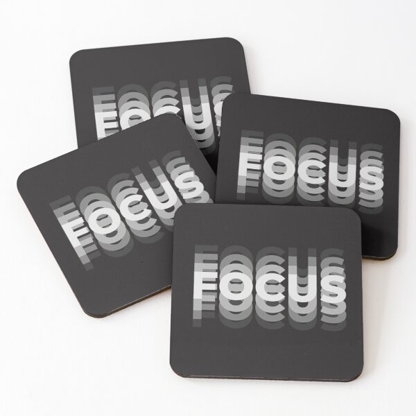 Item preview, FOCUS – Motivational Typography Design designed and sold by FloraMyst.