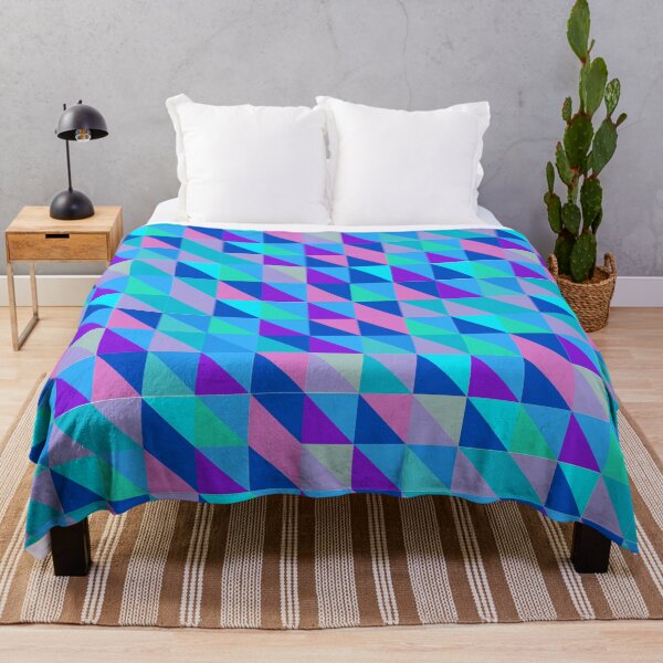 Item preview, Blue abstract mosaic designed and sold by JEROME MARQUANT.
