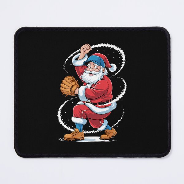 Item preview, Santa Baseball Christmas Funny Xmas Sports designed and sold by WalshDrawnLaugh.