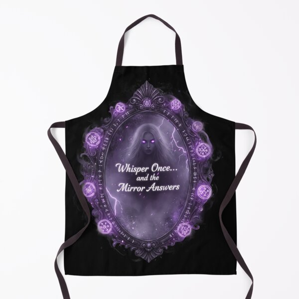Item preview, Witching Hour — “Whisper Once... and the Mirror Answers” designed and sold by Loo Loo.