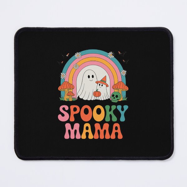 Item preview, Groovy Spooky Mama Floral Ghost Halloween Season Mommy designed and sold by THagBlue.