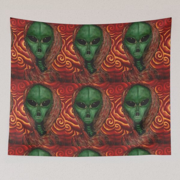 Item preview, Green Alien designed and sold by GalacticLydia.