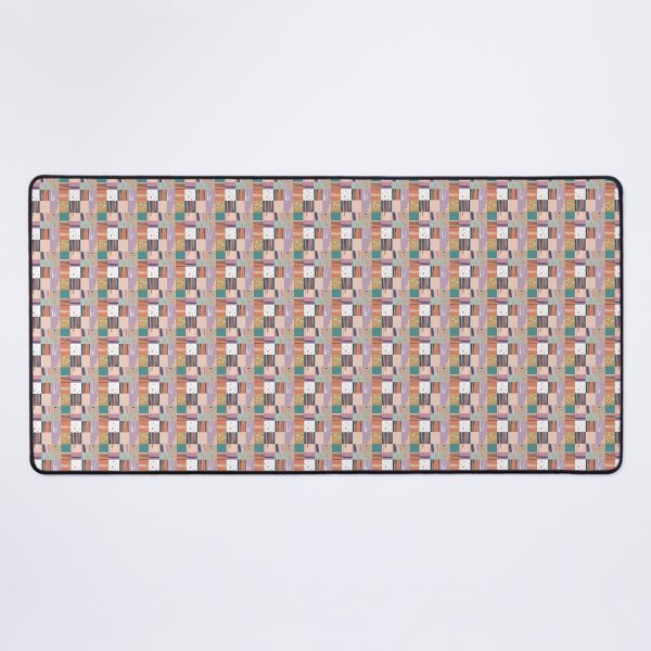 Item preview, Artistic Checkered Pattern – Abstract Mini Canvas designed and sold by VibeCraftique.