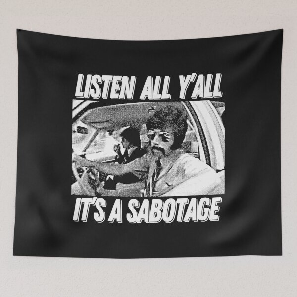 Item preview, Sabotage Boutique Beastie Boys Old Style Fan Art Design   designed and sold by IsabelleFullers.