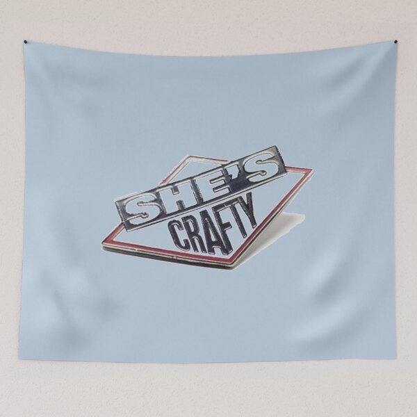 Item preview, RARE She’s Crafty - Distressed Retro Look   designed and sold by IsabelleFullers.