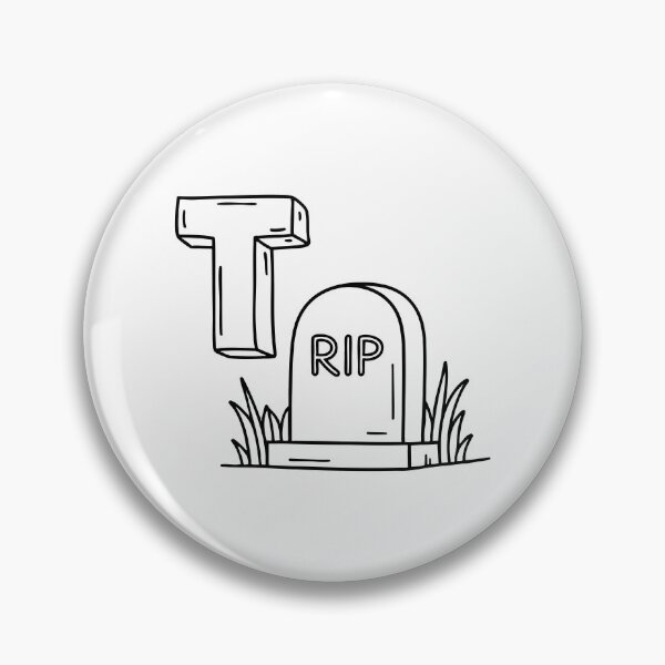 Item preview, An illustration of letter T stands for T Tomb designed and sold by rasagamastore.