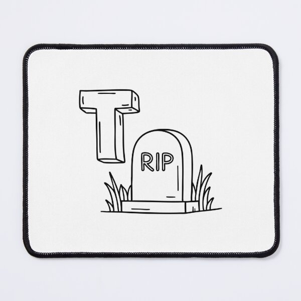 Item preview, An illustration of letter T stands for T Tomb designed and sold by rasagamastore.