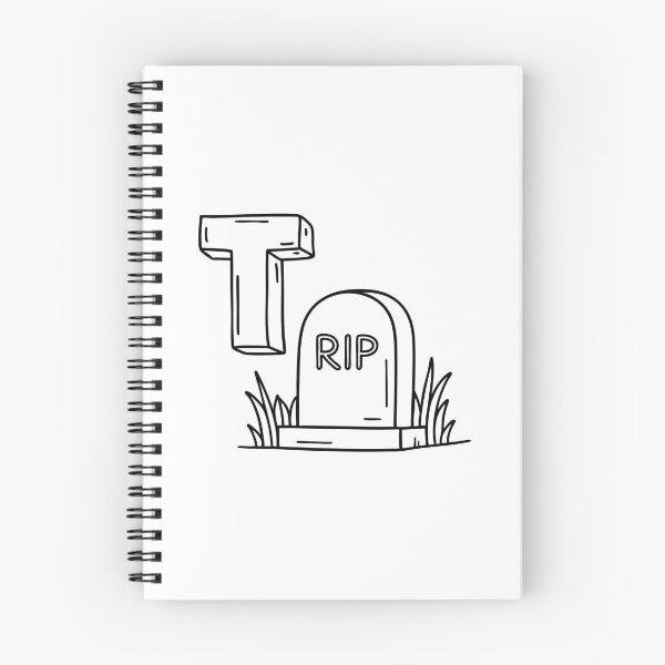 Item preview, An illustration of letter T stands for T Tomb designed and sold by rasagamastore.