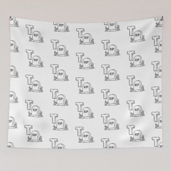 Item preview, An illustration of letter T stands for T Tomb designed and sold by rasagamastore.