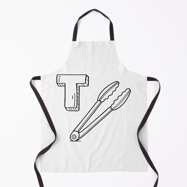 Item preview, An illustration of letter T stands for T Tongs designed and sold by rasagamastore.